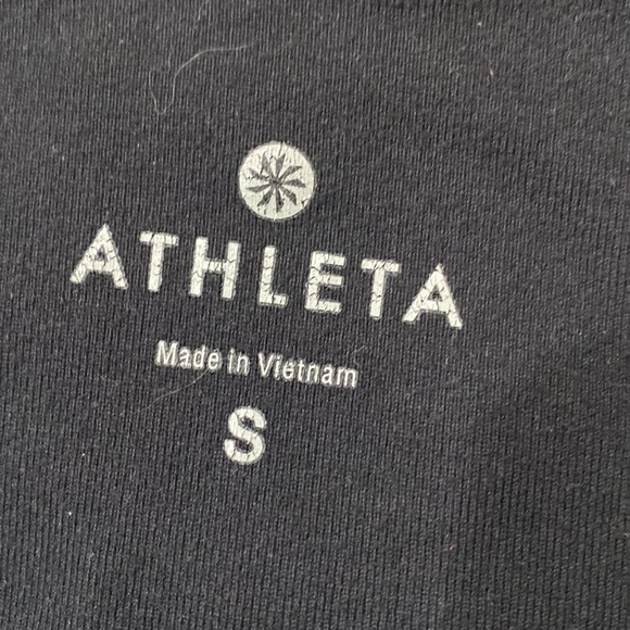 Black Athleta Cropped Leggings Size Small - Picture 4 of 4